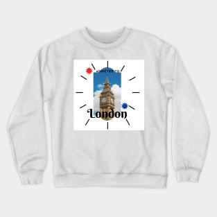 Addicted to london Crewneck Sweatshirt